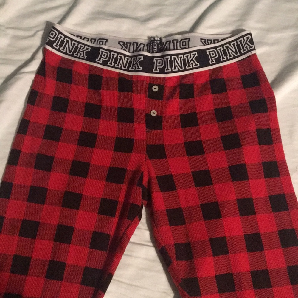 Plaid pajama pants